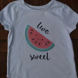 Girls “Two sweet” T-shirt